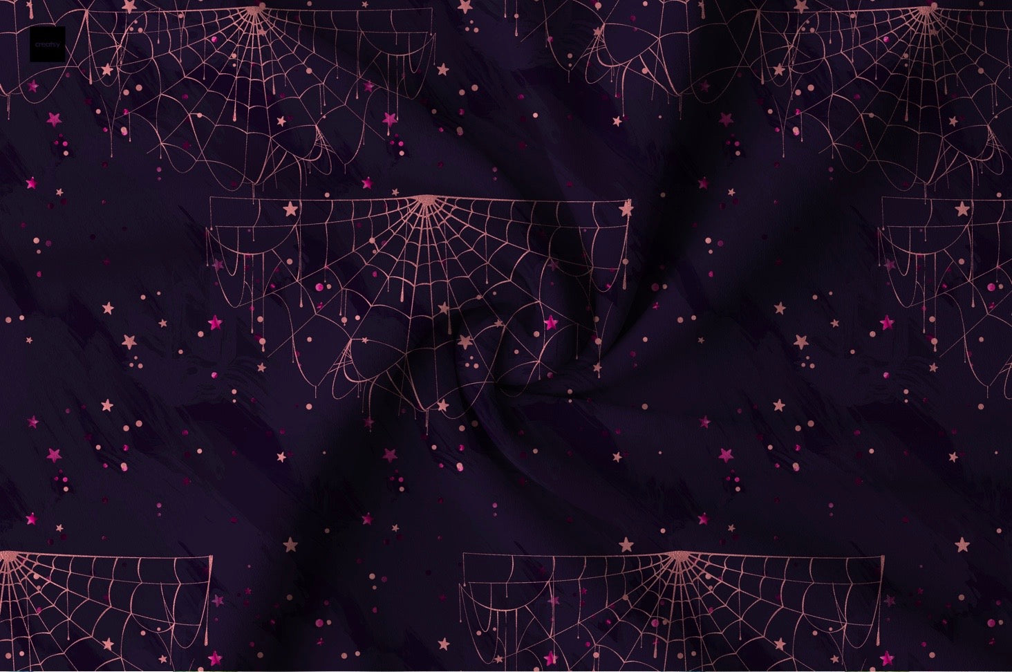 Schlichtes Spinnennetz Halloween